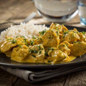 Example curry made on curries cookery class