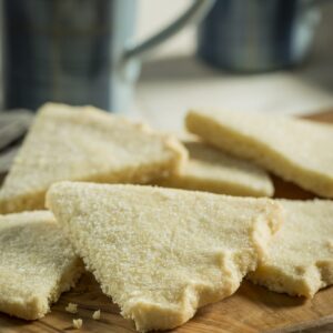 Traditional Scottish shortbread taught in the Shortbread Masterclass, a shortbread making class in Edinburgh
