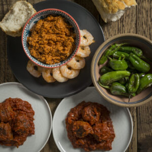 Recipes made on Flavours of Spain, Spanish cooking class in Edinburgh