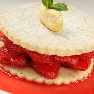 Example recipe on Patisserie Workshop at Edinburgh Food & Drink Academy