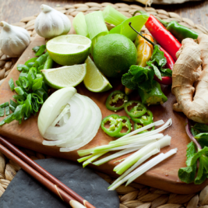 Ingredients used on Vietnamese Classics Evening Class, Vietnamese Cooking Class in Edinburgh