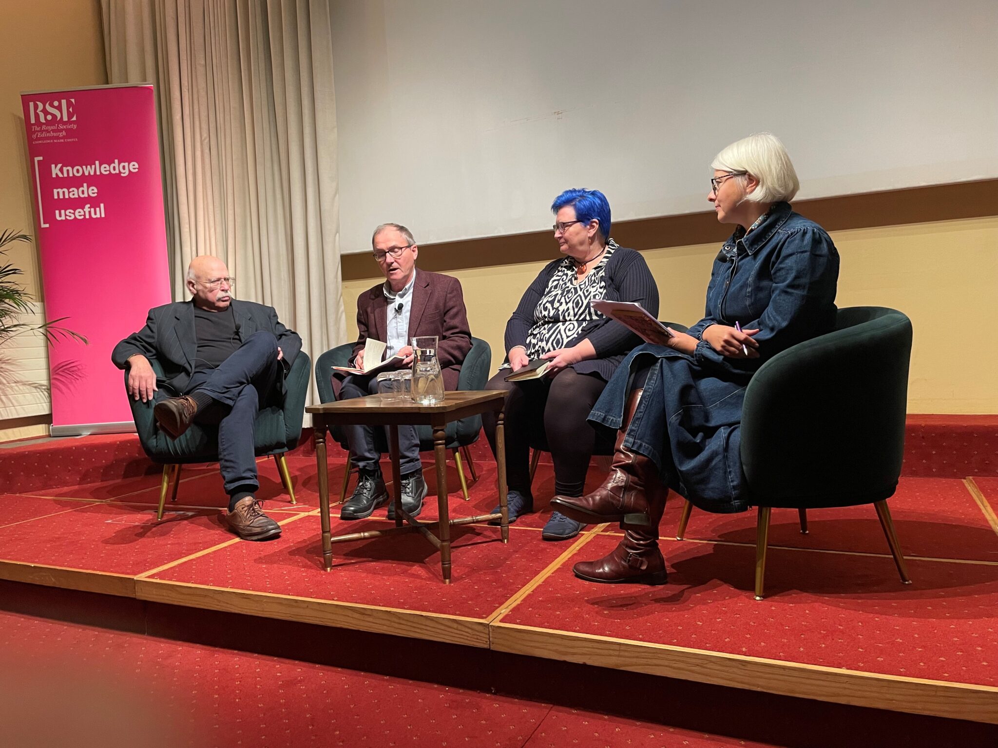 Lucinda Bruce-Gardyne on pannel